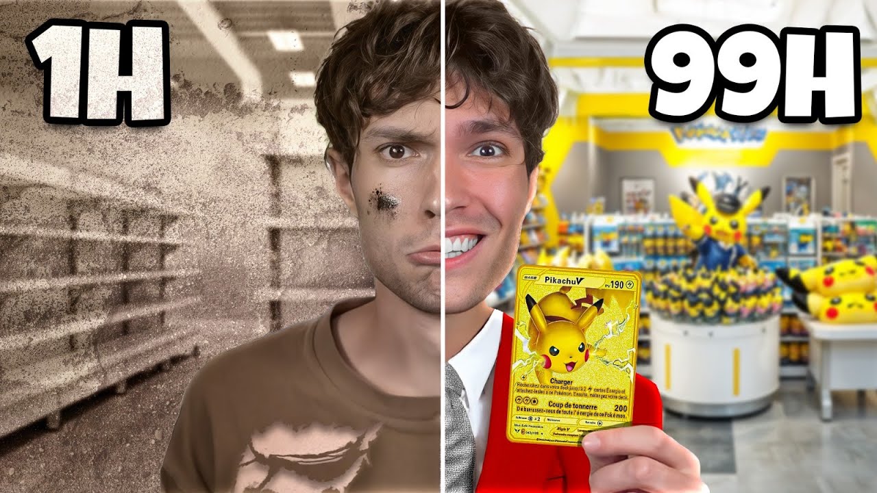 100H pour Construire la meilleure BOUTIQUE de Carte POKÉMON
