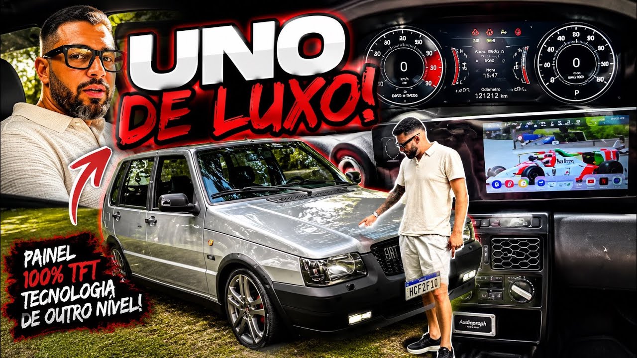 UNO 2025? NEM A FIAT SABIA QUE ERA POSSÍVEL COLOCAR TANTA TECNOLOGIA NESSE CARRO!