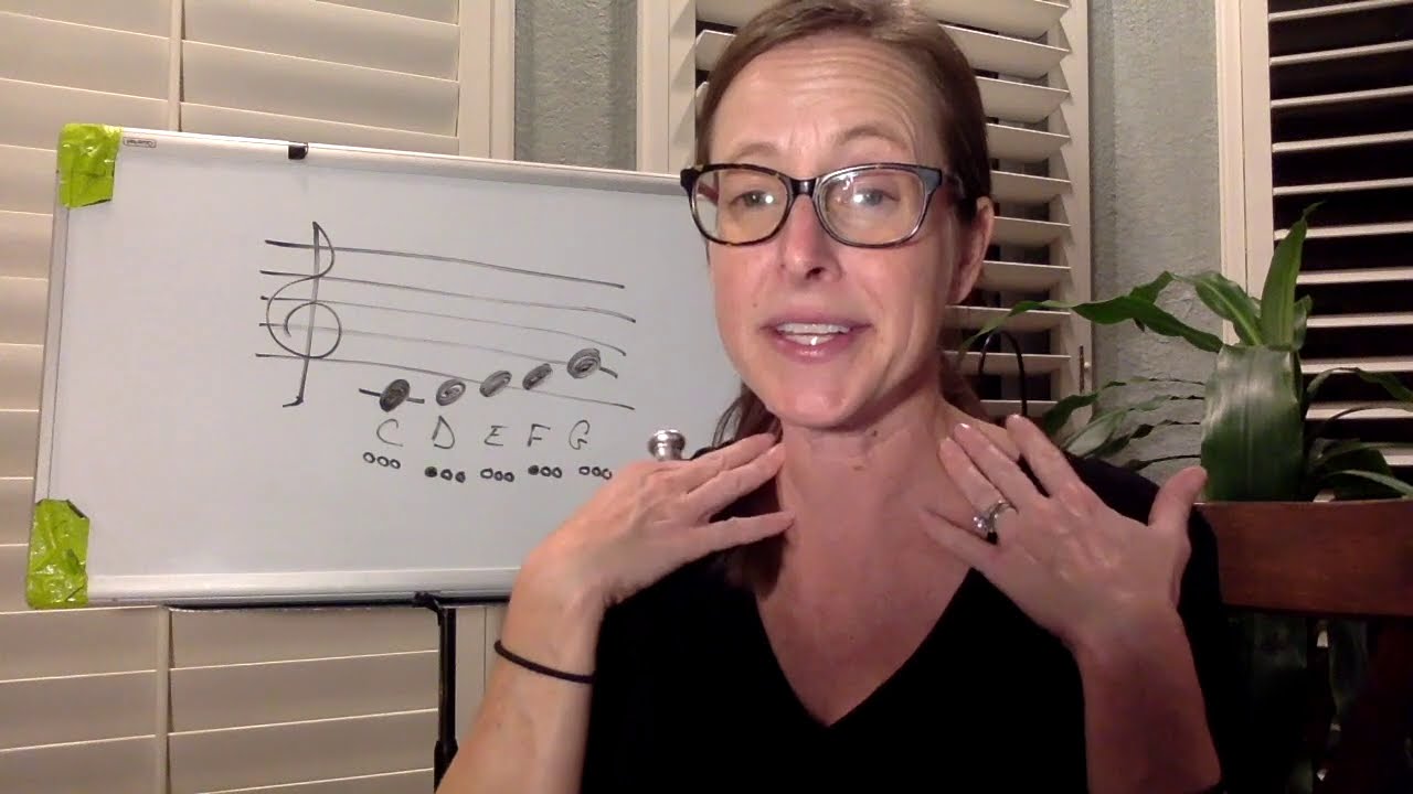 French Horn Beginners: Embrochure, buzzing, first 5 notes