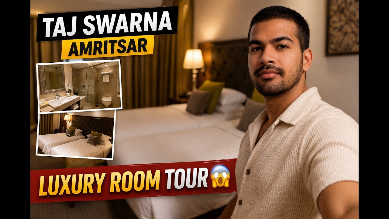 Hotel Taj Swarna - Amritsar Full Room Tour by Anshul Goyal