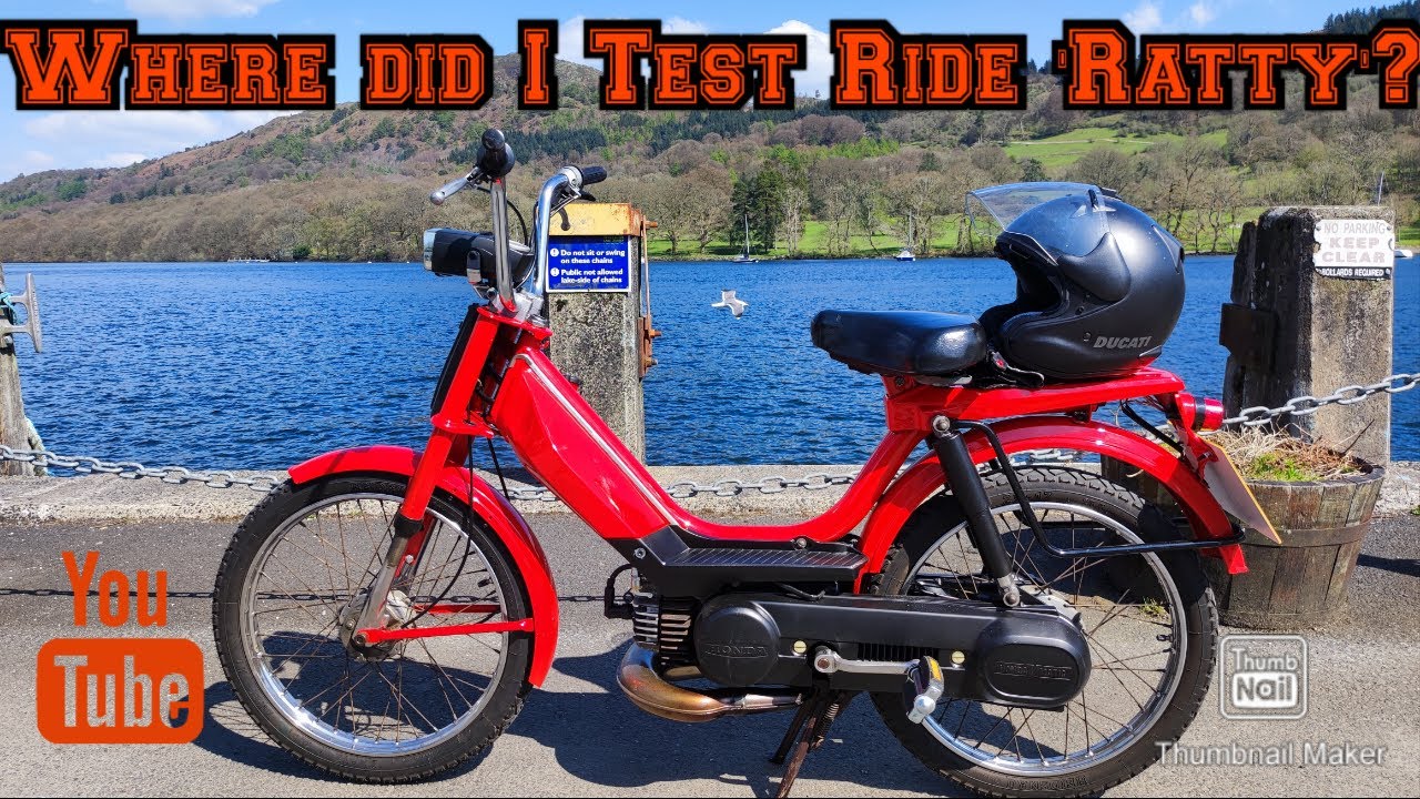 Honda Camino PA50 Windermere Test Ride.