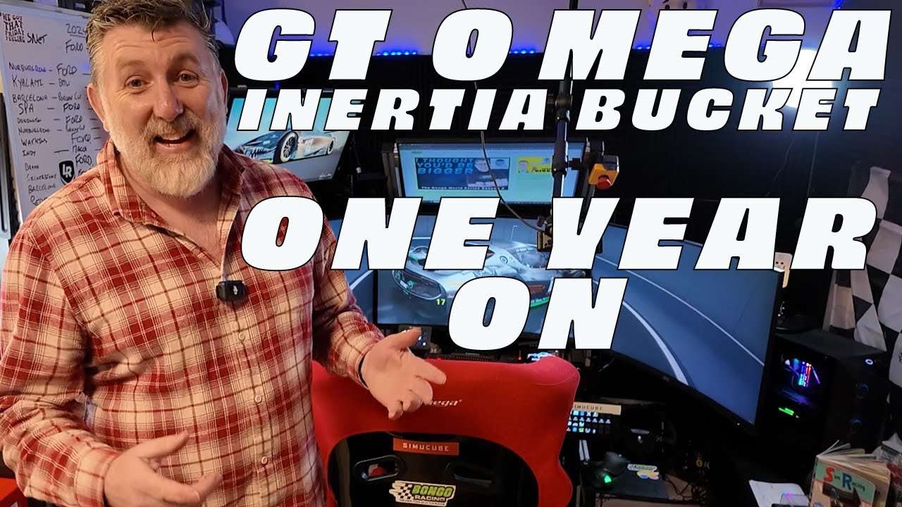The BEST Sim Racing Seat? GT Omega Inertia Bucket Seat Review After 1 Year! 🚀