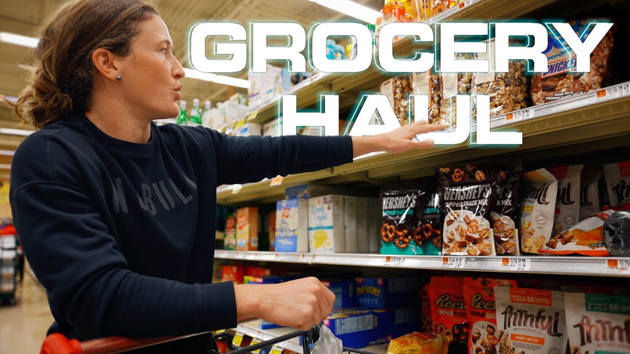 A COMPLETE GROCERY HAUL WITH THE WORLDS FITTEST WOMAN.