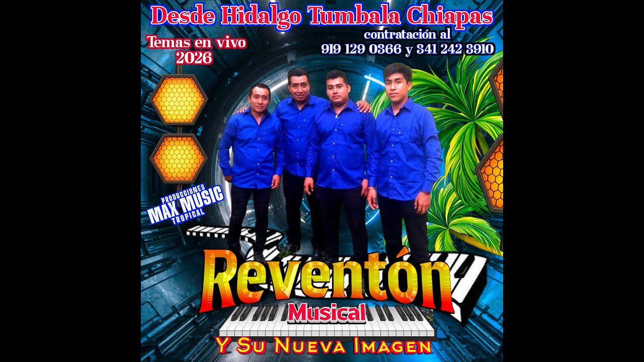 Mix Tropical.Reventon musical y su nueva imagen.en vivo 2026-parte 2