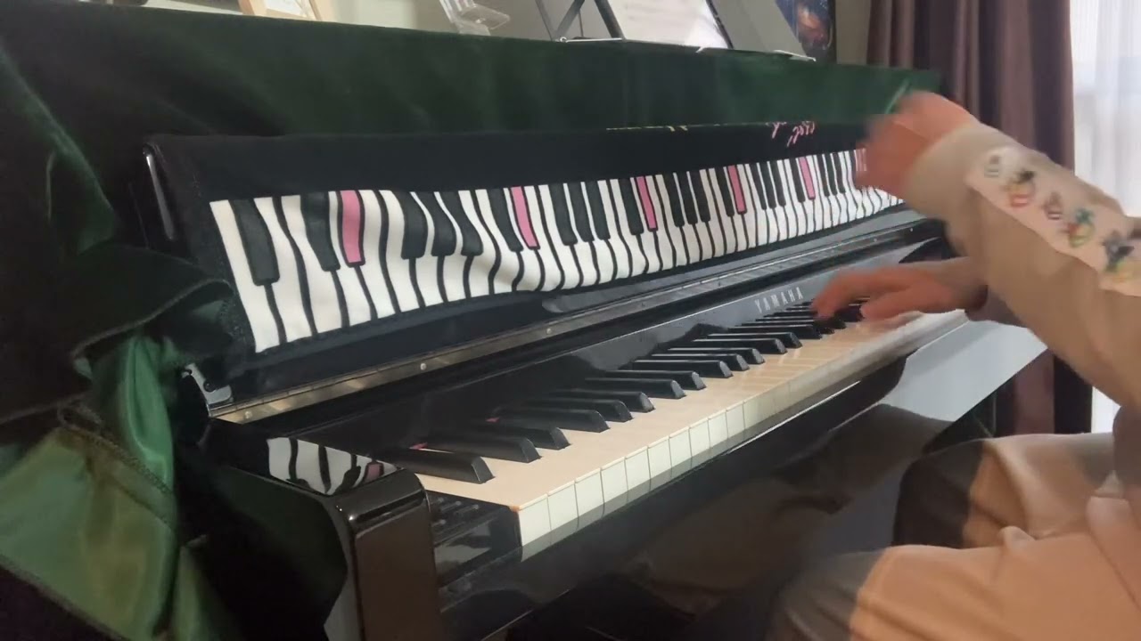 【ピアノ】「わたしの卒業」を弾いてみた