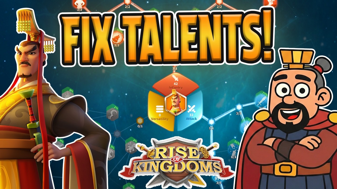 Talent Fixes After the Update | Rise of Kingdoms (RoK)