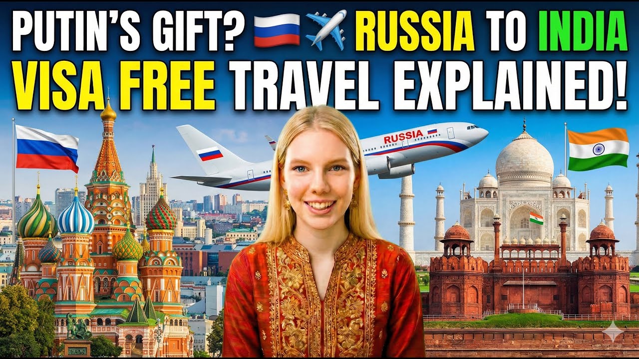 Putin&rsquo;s Gift? 🇷🇺✈️ Russia to India 