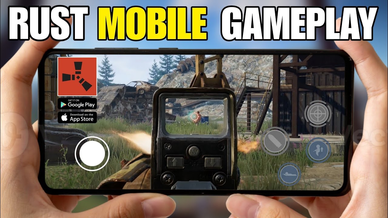 Rust Mobile – геймплей с ультравысокой графикой | Первый взгляд