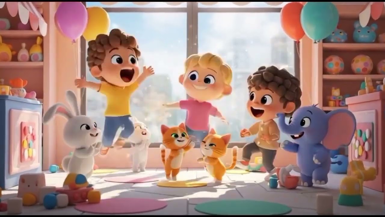Tour por la Ciudad de Juguete | Canción Infantil Divertida 🧸🏙️