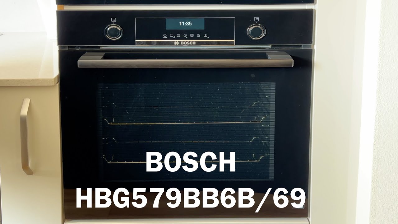 How to set the timer on a Bosch oven HBG579BB6B/69