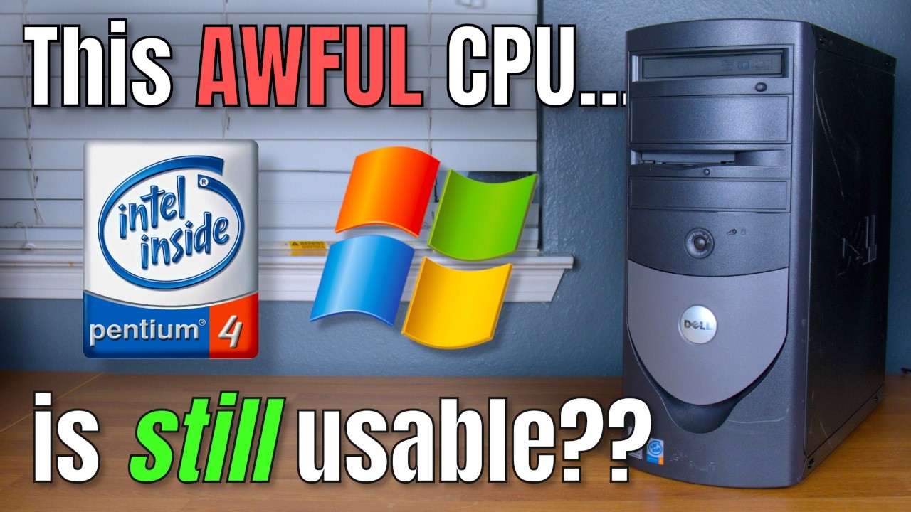Here's why the Pentium 4 SUCKED...yet is STILL not obsolete!