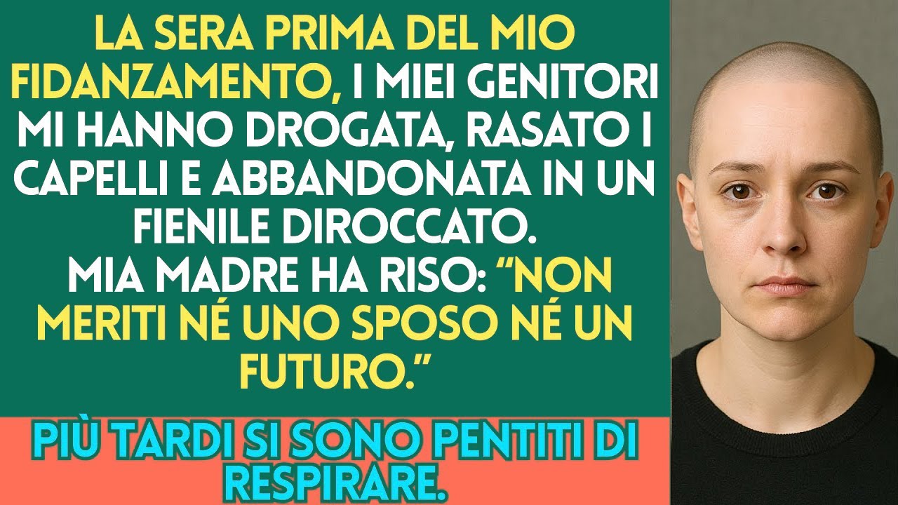 La Sera Prima Del Mio Fidanzamento, I Miei Genitori Mi Hanno Drogata, Rasato I Capelli E Abbandonata
