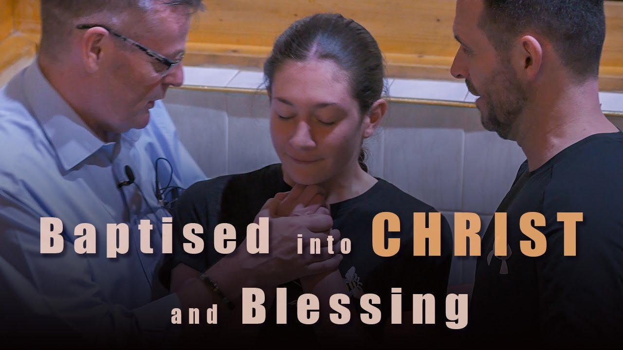 Baptisted Into Christ And Blessing