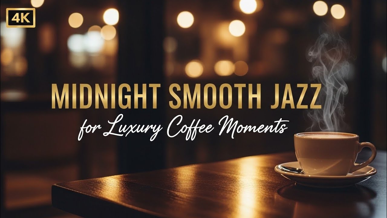Velynor Midnight Smooth Jazz | Luxury Cafe Ambience for Elegant Coffee Moments