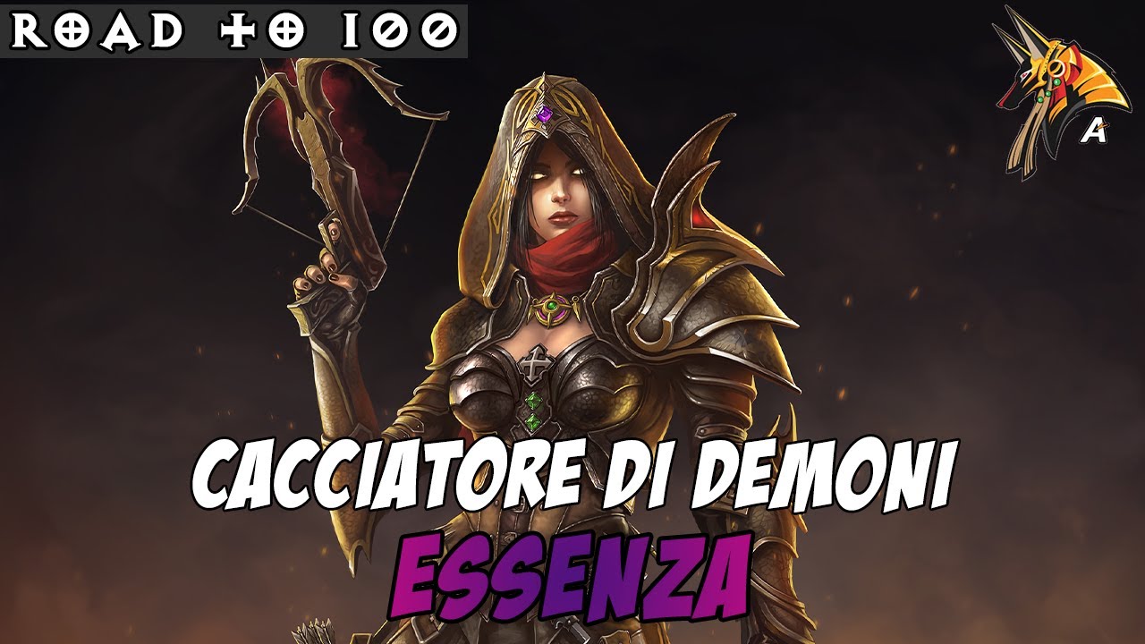 Diablo 3 - Road to 100: Cacciatore di Demoni, set Essenza Sconsacrata (Multishot) guida GR #2 dh