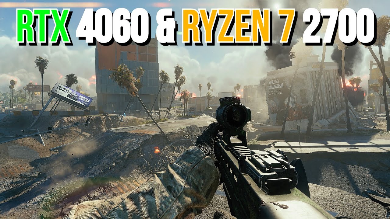 Battlefield 6 RedSec using GPU + CPU Optimized Settings | RTX 4060 & Ryzen 7 2700 | 1080p & 1440p