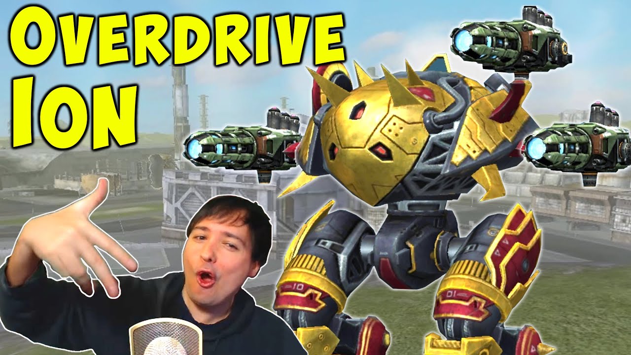 ION RAVANA Mk2 с двойным уроном &mdash; War Robots: снайпер-броулер, геймплей WR