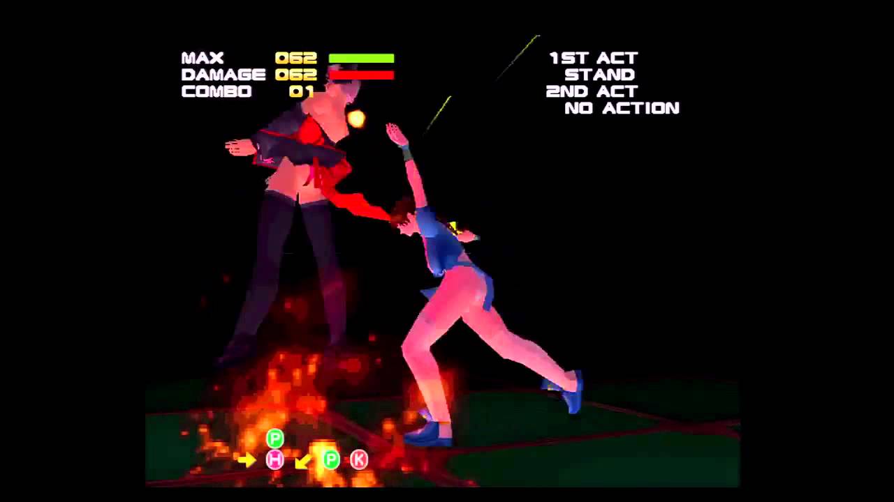 DOA1(PS) Kasumi Xtreme Combos(DOA1PSかすみコンボ)