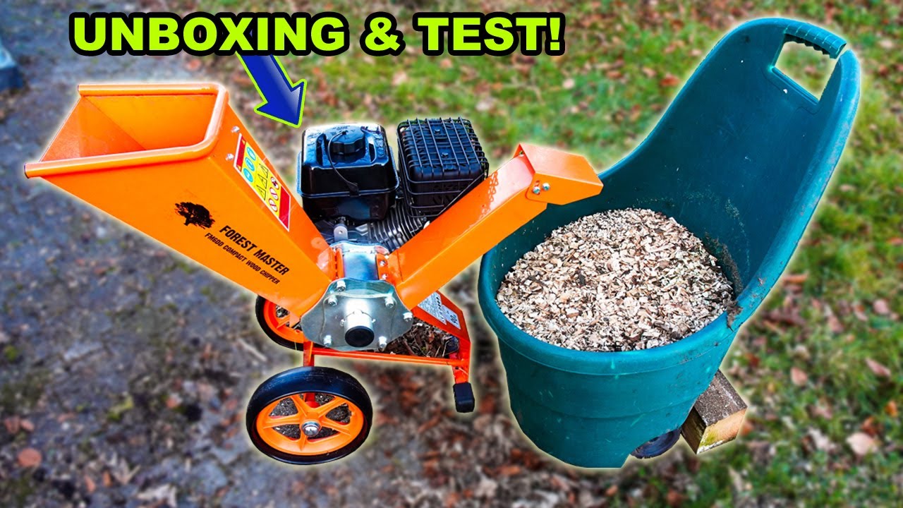 AMAZON BENZIN HÄCKSLER IM TEST! | Forest Master FM6DD Benzin |    AUSFÜHRLICHE PRODUKTVORFÜHRUNG!