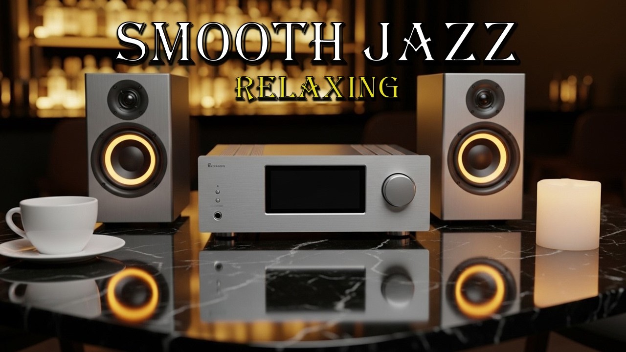 Smooth Jazz & Soul R&B instrumental - Late Night Sax & Guitar for Deep Relaxation