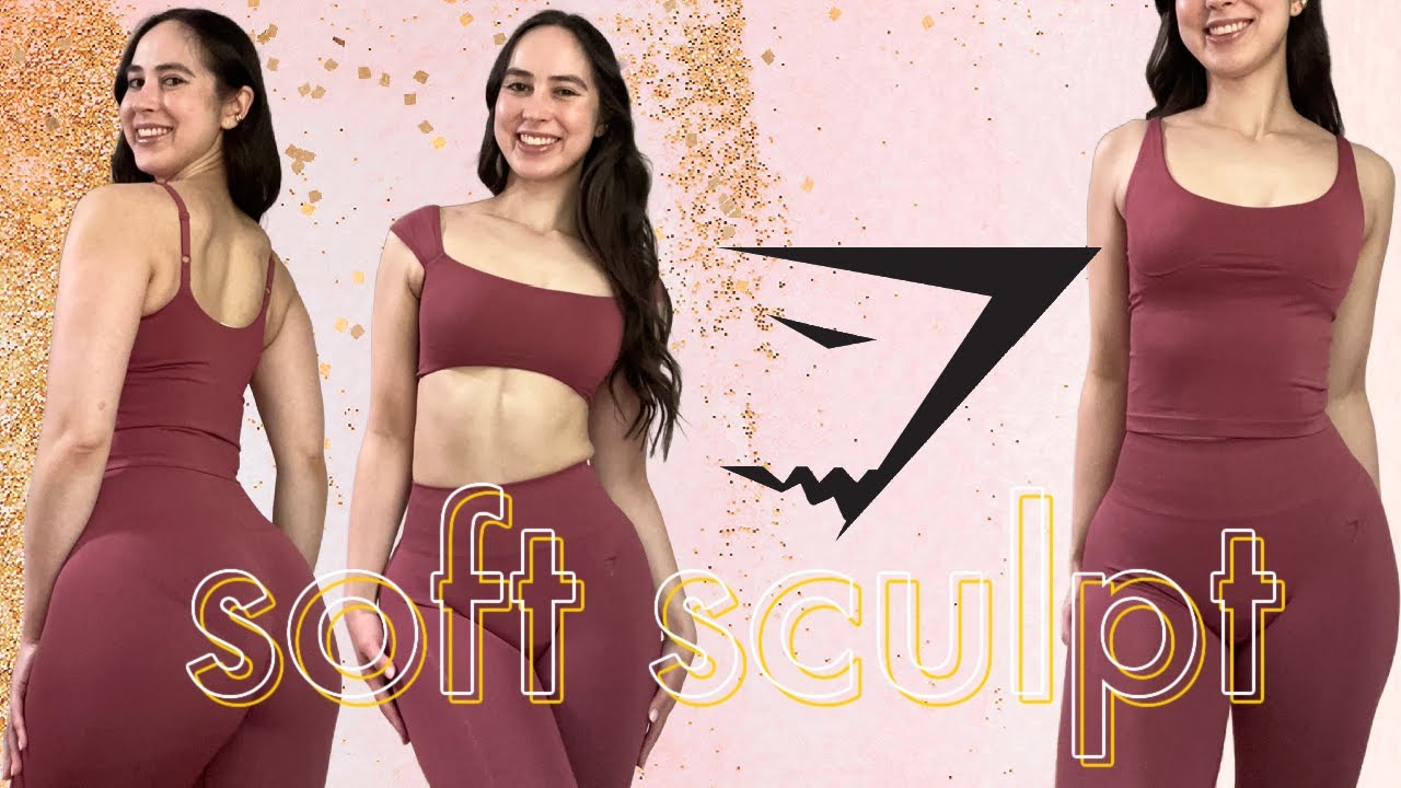 NEW GYMSHARK SOFT SCULPT UNSPONSORED REVIEW AND TRY ON | HOT GIRL PILATES SET
