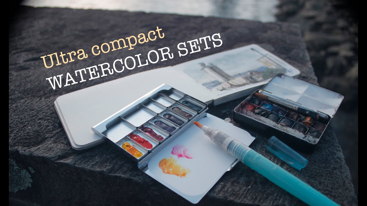 Ultra Compact Watercolor Sets
