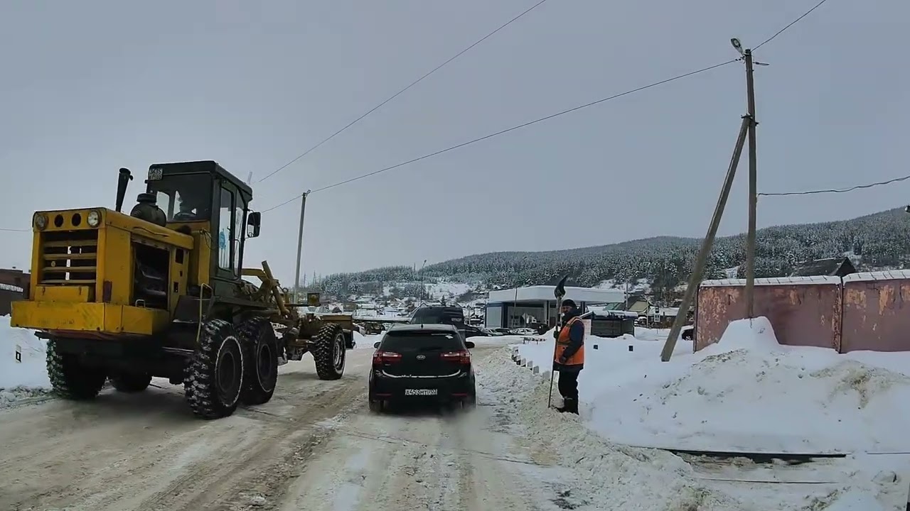 Белорецк после мартовского снегопада. Южный Урал. 06.03.2026.