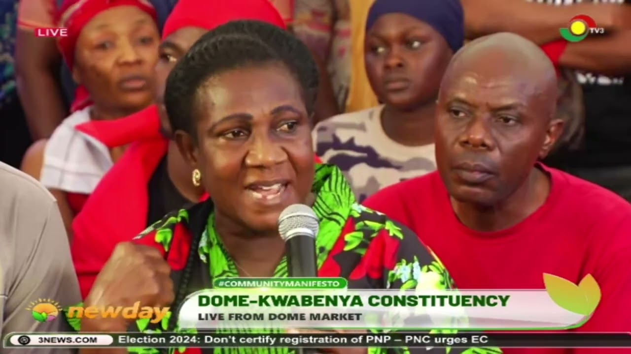 #CommunityManifesto: Live from Dome Kwabenya Constituency (Dome Market)