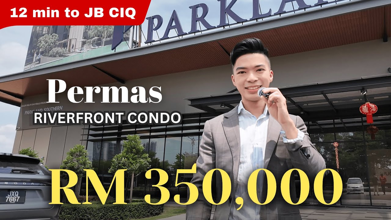 Parkland by the River | RM350,000 Permas Jaya Riverfront condo #FullTour