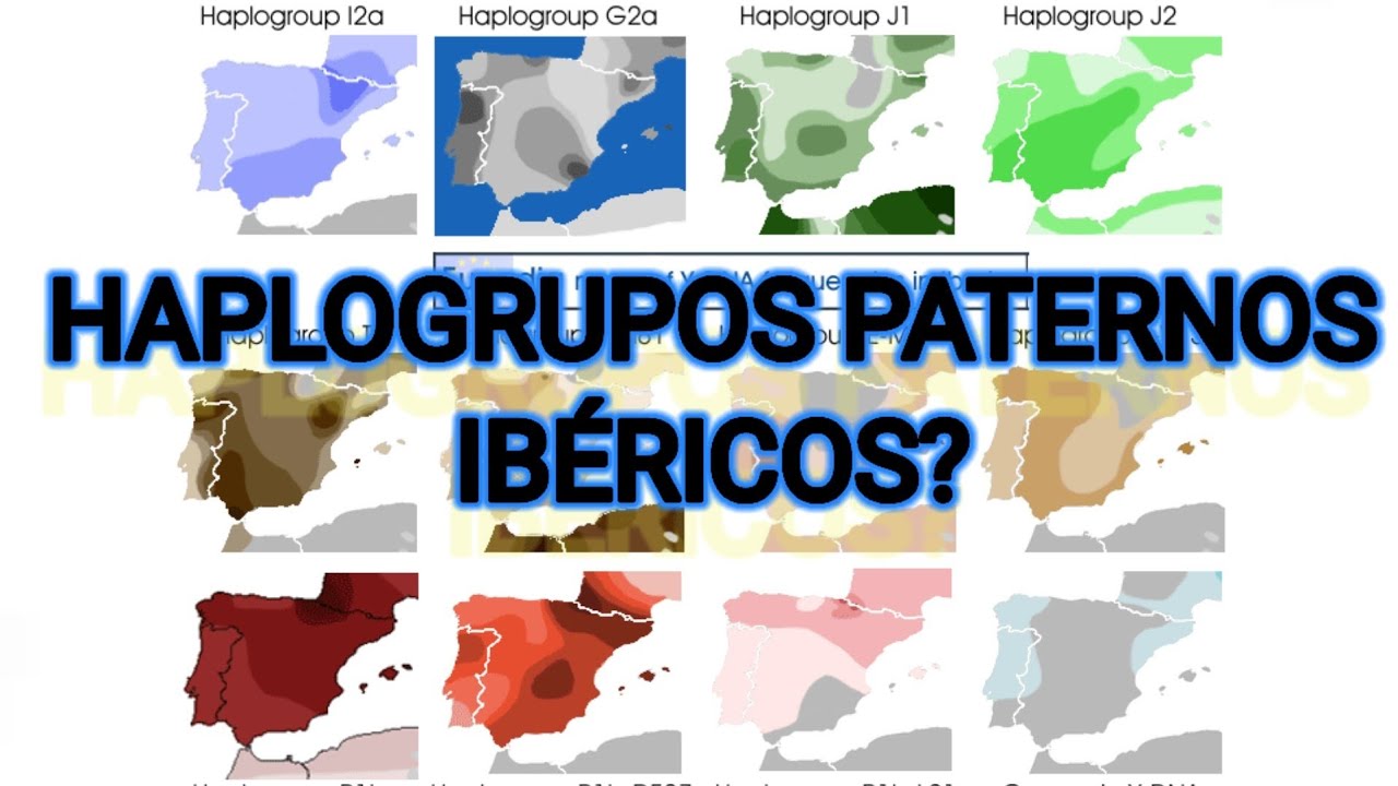 HAPLOGRUPOS IBÉRICOS E SUAS CONEXÕES.