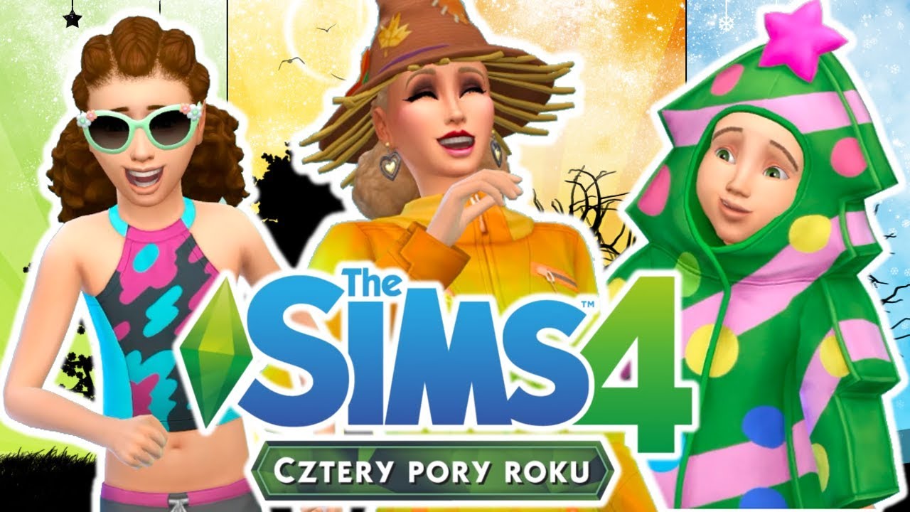 THE SIMS 4 PORY ROKU ☀️🍀❄️🍂 NOWE RZECZY I GRAMPAULA