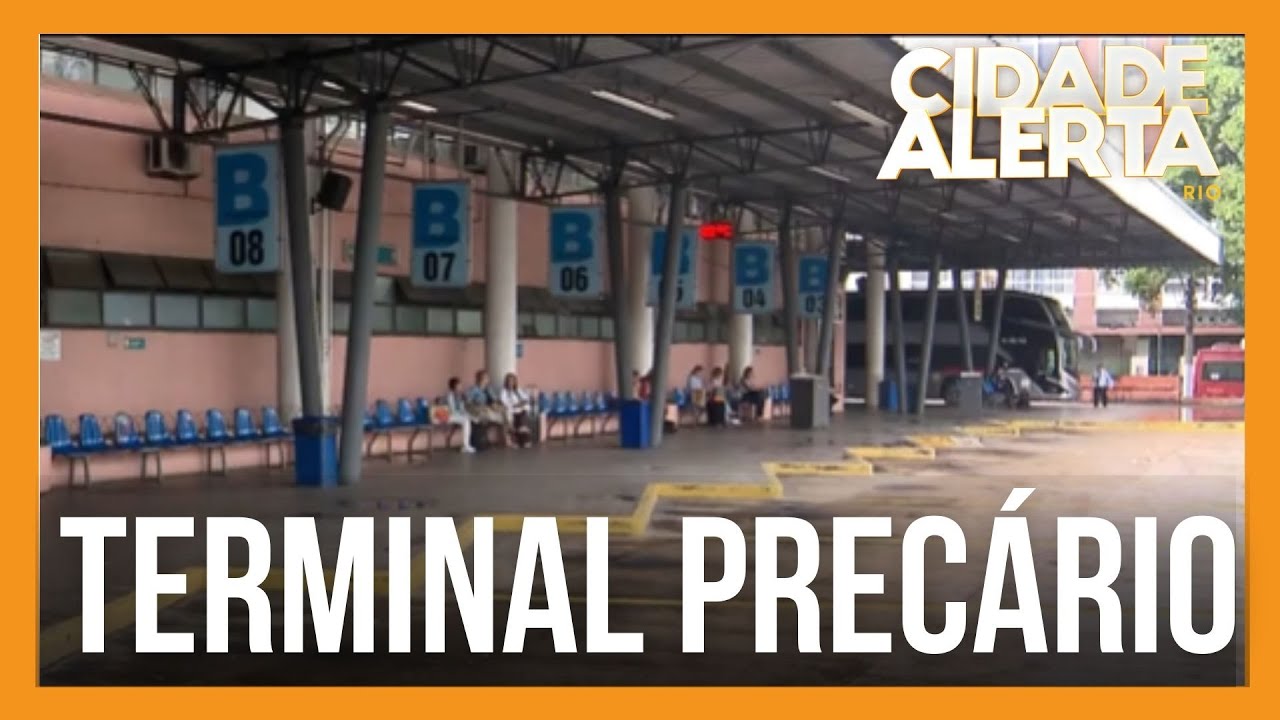 TERMINAL RODOVIÁRIO DE NITERÓI ESTÁ ABANDONADO