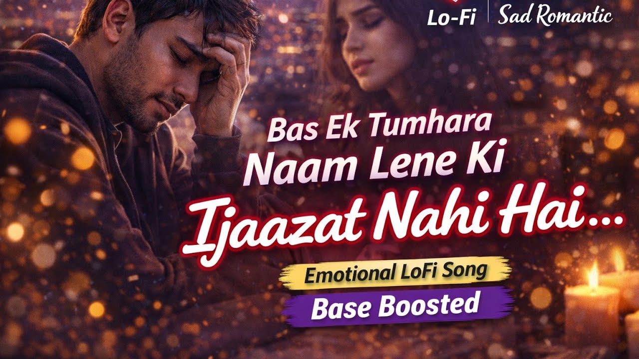 Ijaazat Nahi Hai 💔 | Emotional LoFi Song | Base Boosted | Hindi Love Song | New Song | SurMatic