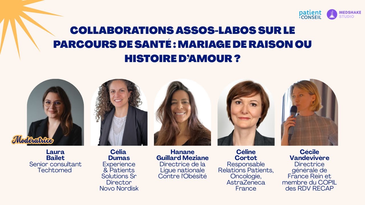 COLLABORATIONS ASSOS-LABOS SUR LE PARCOURS DE SANTÉ : MARIAGE DE RAISON OU HISTOIRE D'AMOUR ?