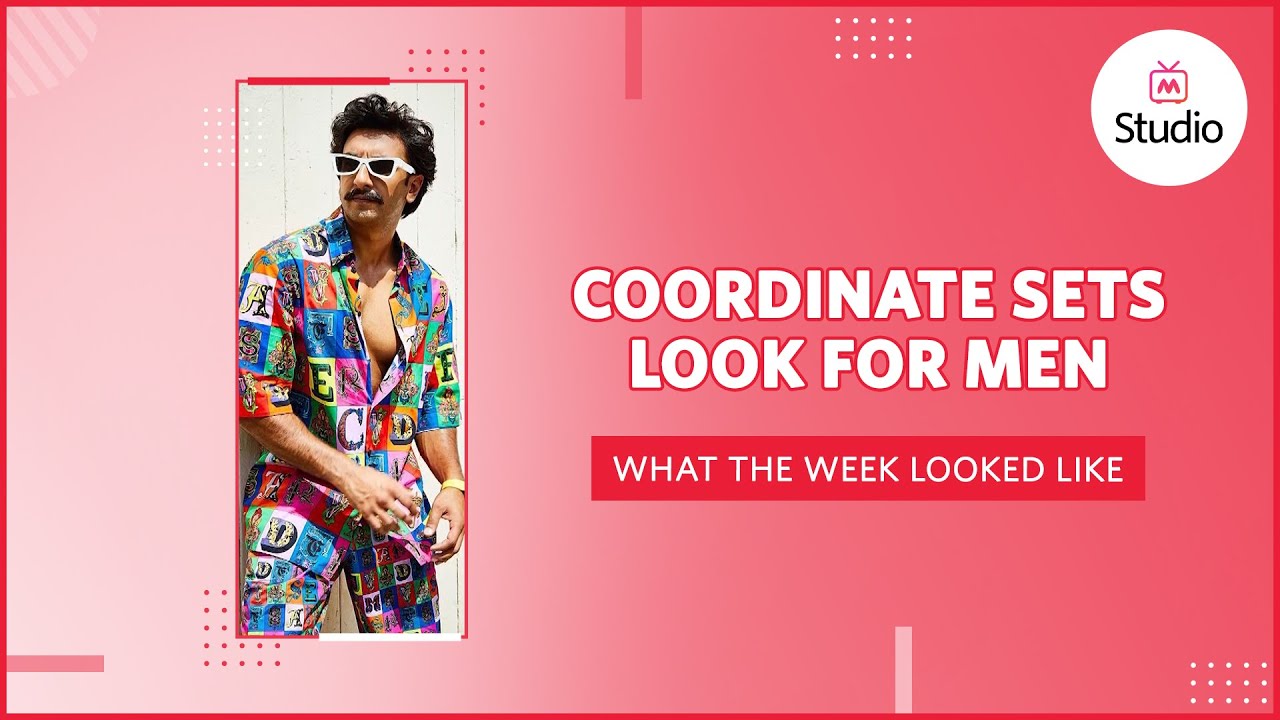 Co-ordinate Sets Trend For Men (2022) - Myntra Studio
