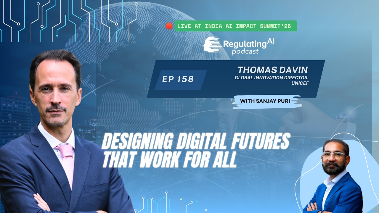 Designing Digital Futures That Work For All | Thomas Davin, UNICEF | LIVE at IndianAI Impact Summit