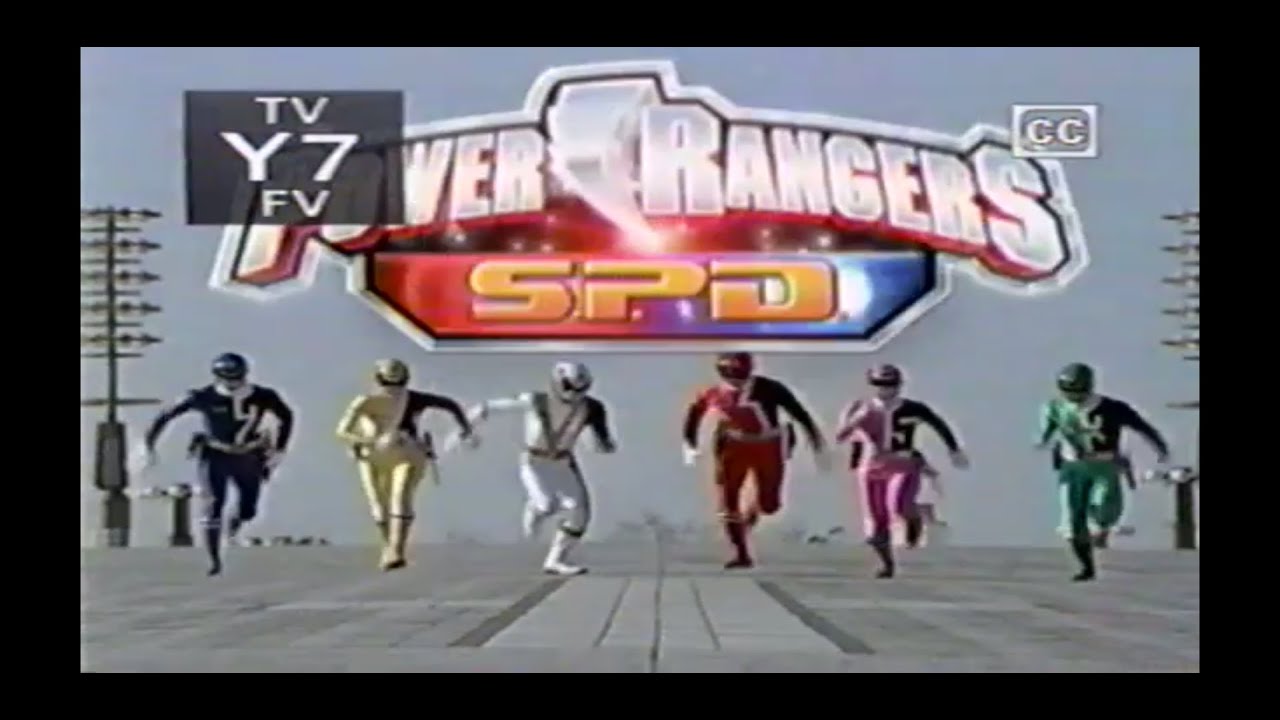 Jetix August 29, 2005 Power Rangers S.P.D. Ep 28 Robotpalooza