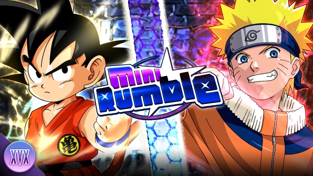 Kid Goku vs Naruto - Mini Rumble S1 EP18