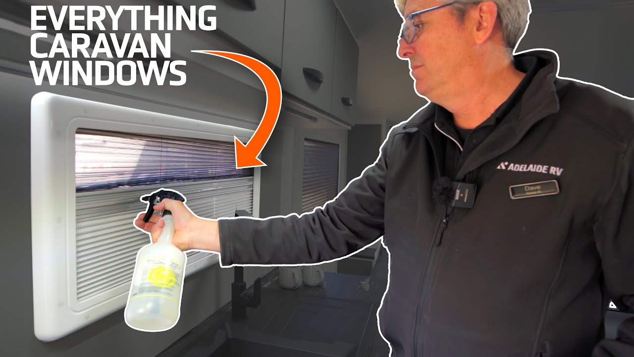 Caravan window BEST PRACTICES - to travel, to store, to maintain.