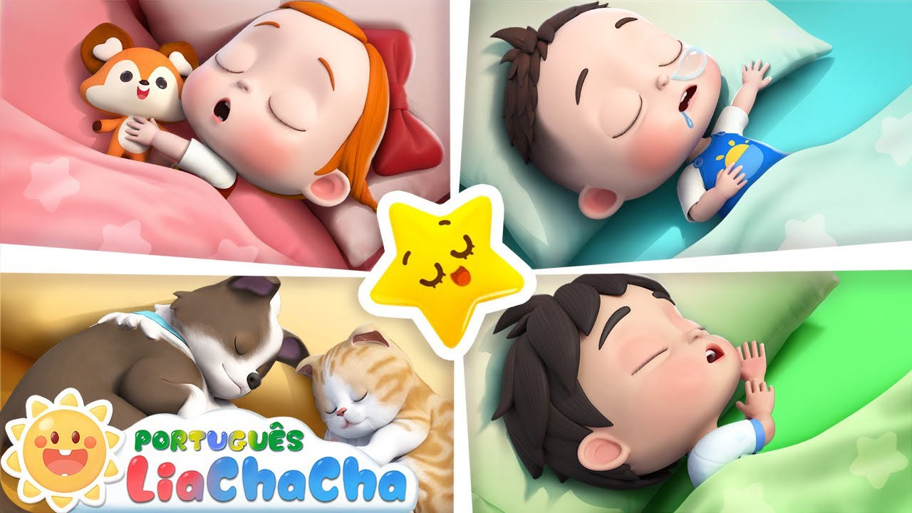 LiaChaCha em Português ☀️ Durma Bem, Meu Bebê 🌠 | Música Infantil & Canção de Ninar