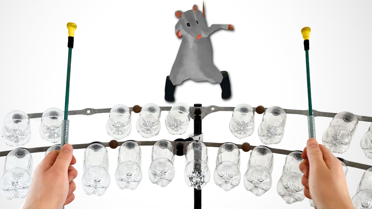 Viral Rat dance meme on 20 WEIRDEST instruments!