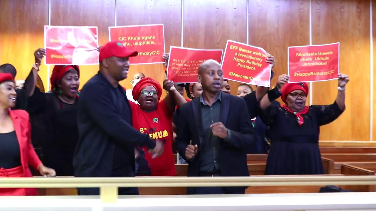 [Day 4] CIC @Julius_S_Malema appearing at the East London Magistrates Court #MalemaInCourt
