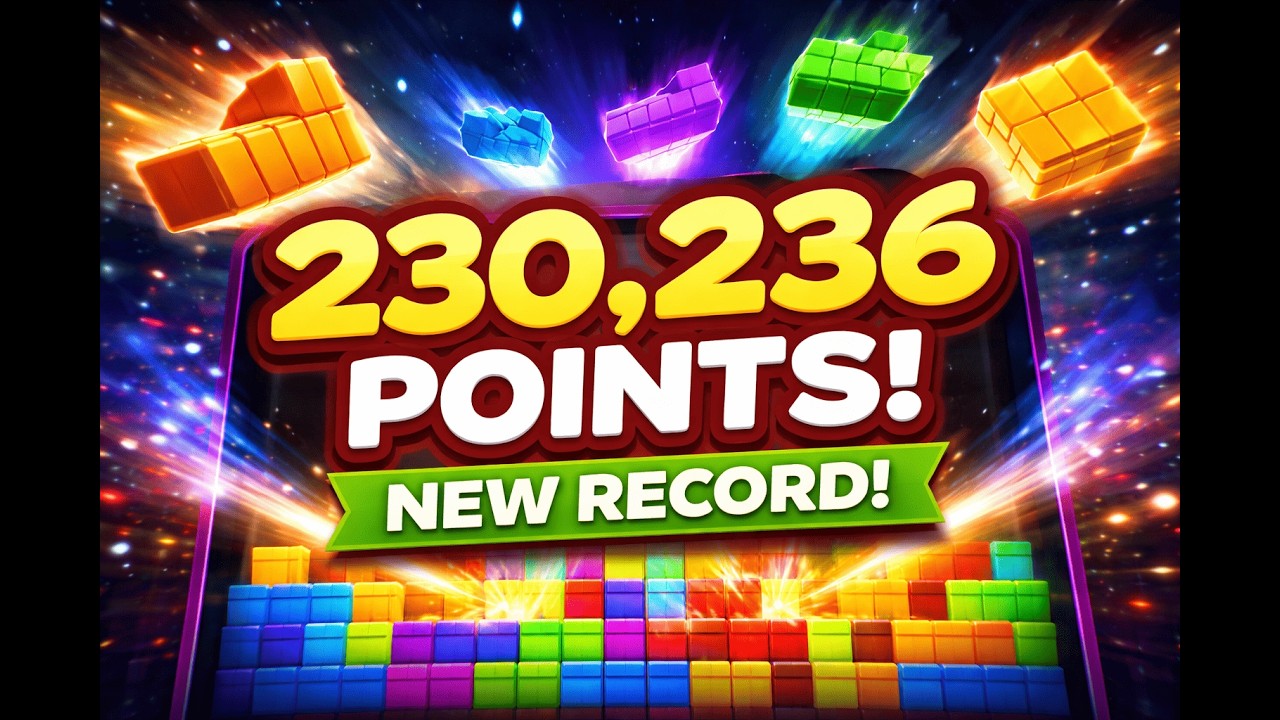 TETRIS MODO BLITZ (Novo Recorde: 230.236 pontos) | #tetris