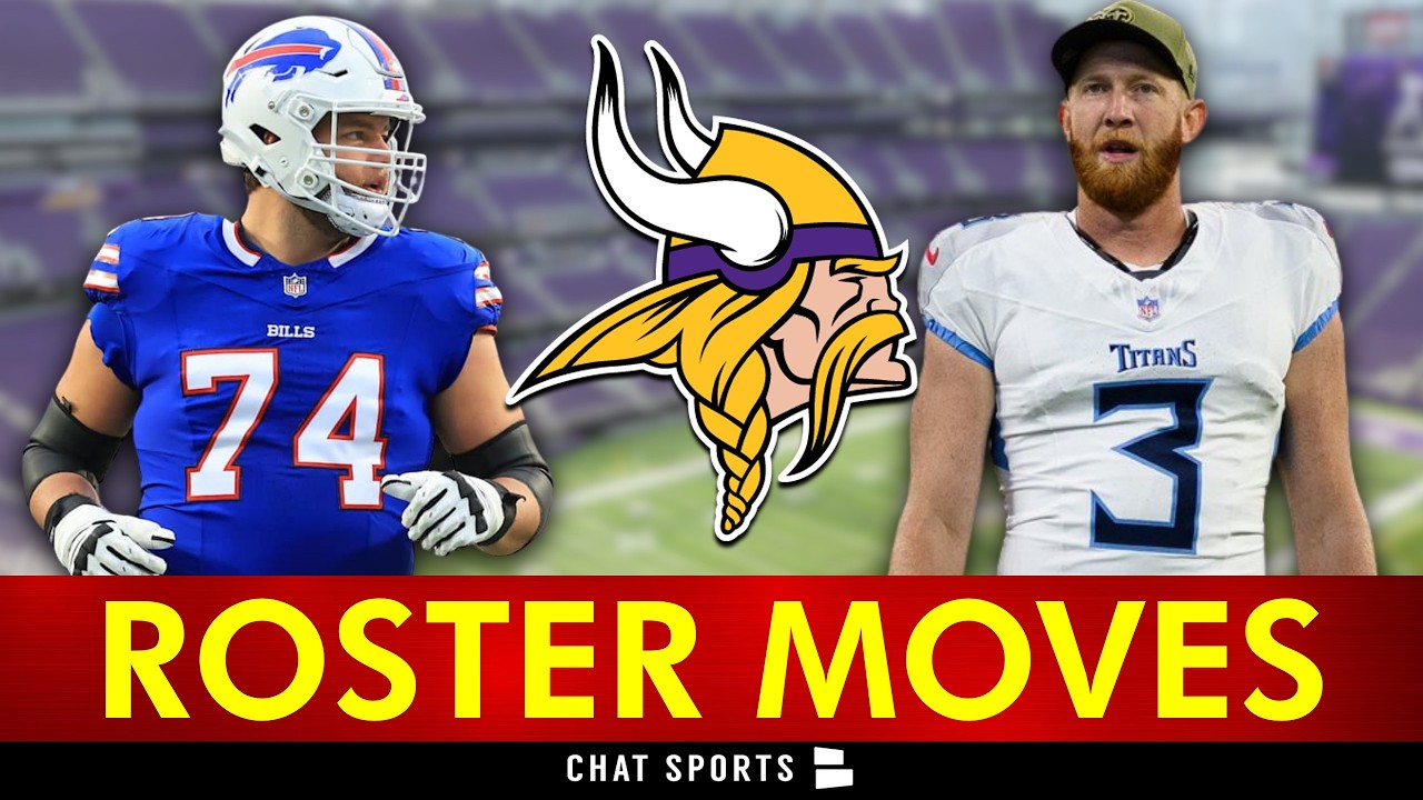 🚨Vikings Make TWO MAJOR Roster Moves | Vikings News