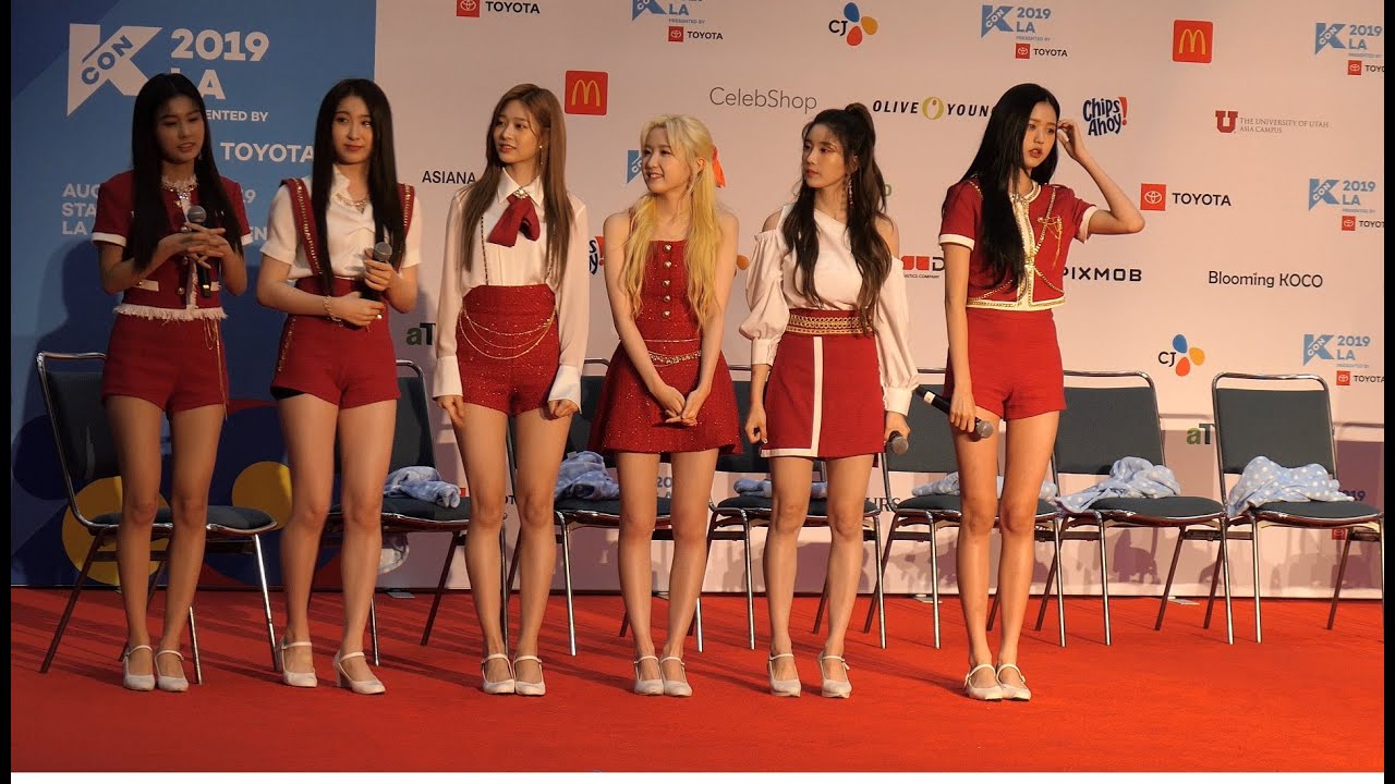 190817 2019 kcon LA izone artist engagement Part 2