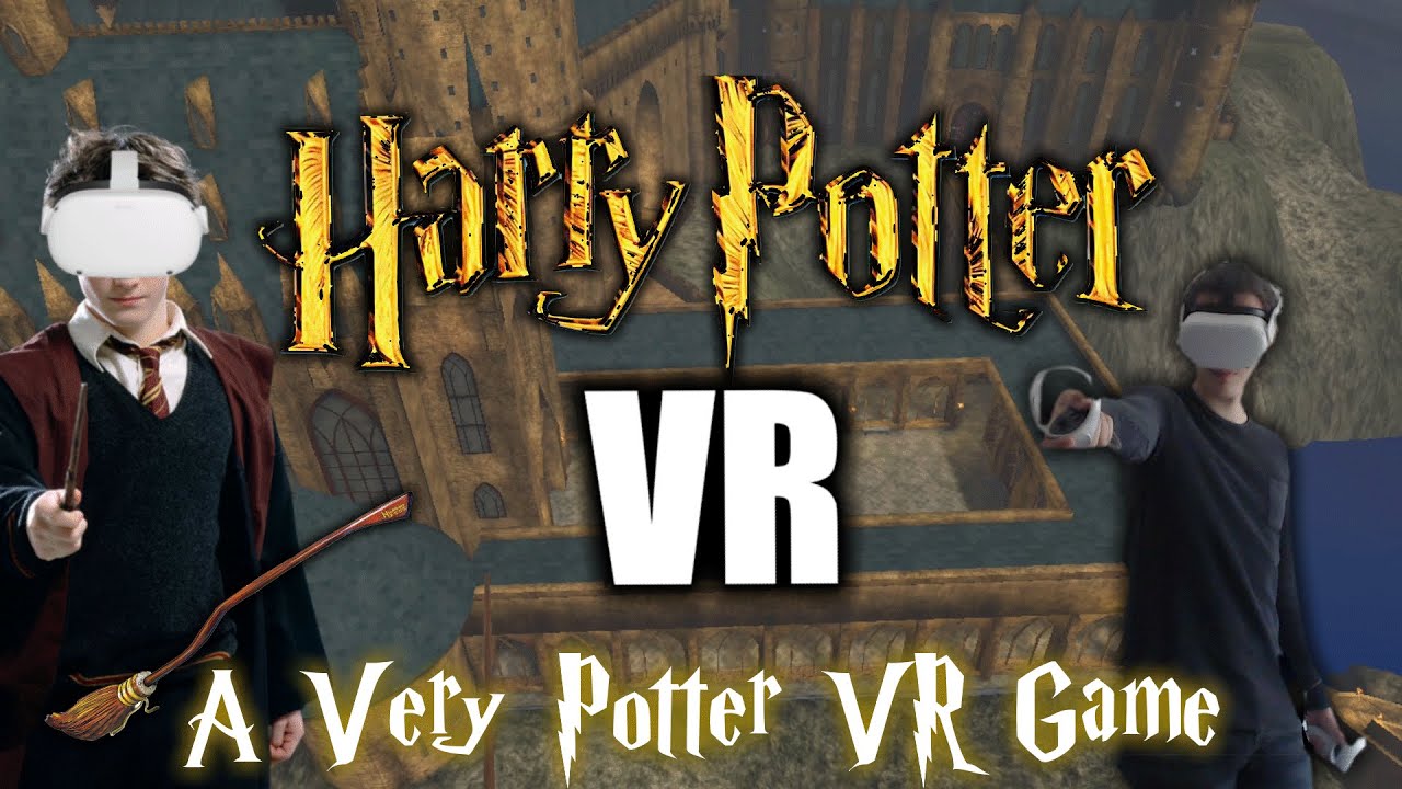 The BEST Harry Potter VR GAME WITH SPELLS? | A Very Potter VR Game