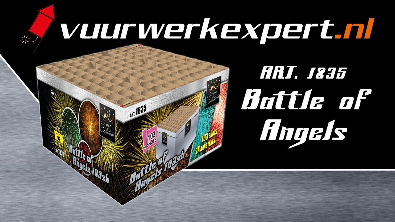 Art. 1835 Battle of Angels Crown Collection Vuurwerkexpert