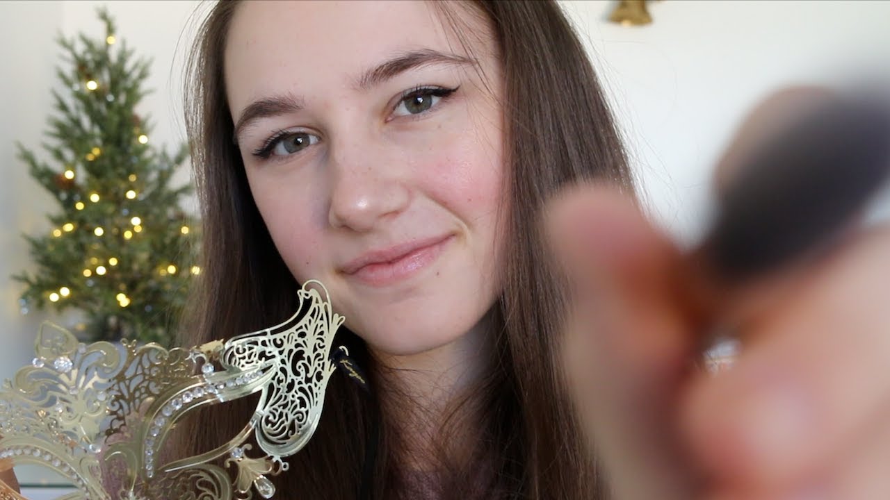 ASMR - Getting You Ready for a Masquerade ✨ Doing Your Makeup