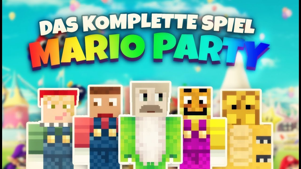 MARIO PARTY 2.0 - das komplette Spiel in Minecraft! | Herr Bergmann