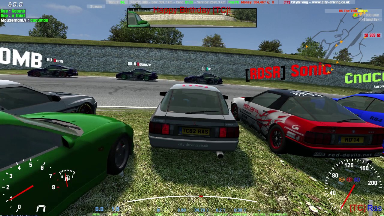 Past Stream: LFS | [TC] CityDriving - [TC]'s 11th Birthday cruising | 25th Jun 2017